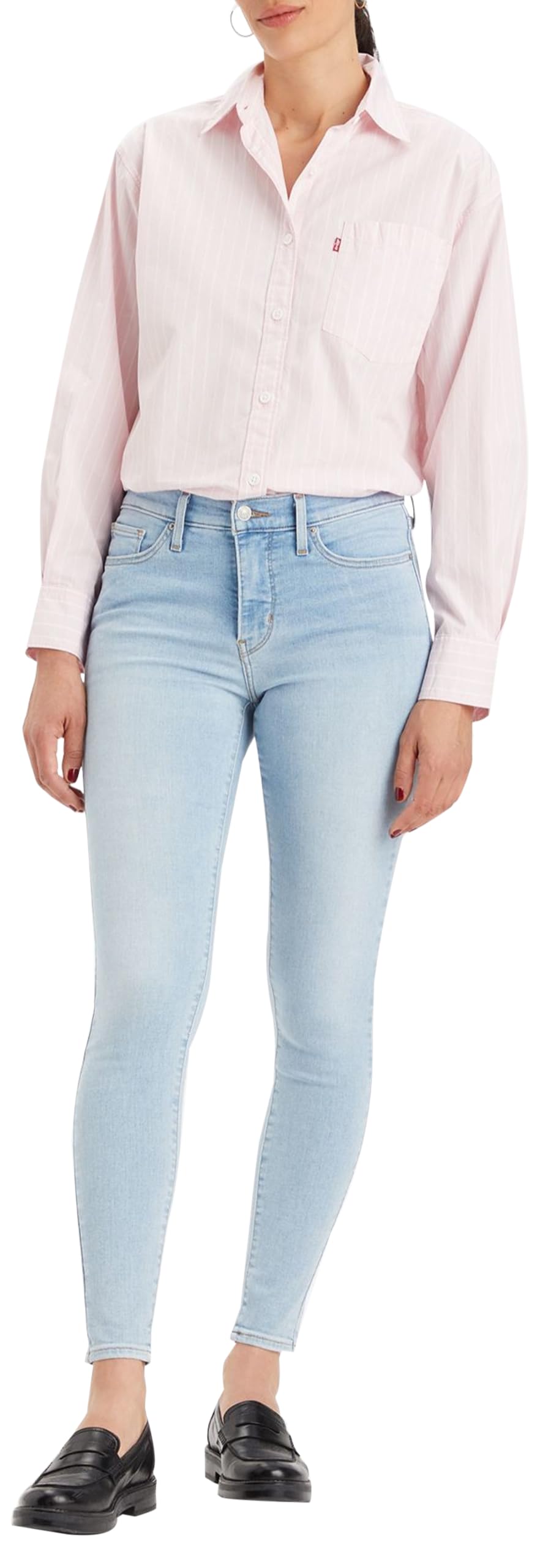 Levi's Women's 310™ Shaping Super Skinny Jeans, Running in Place, 31W / 30L