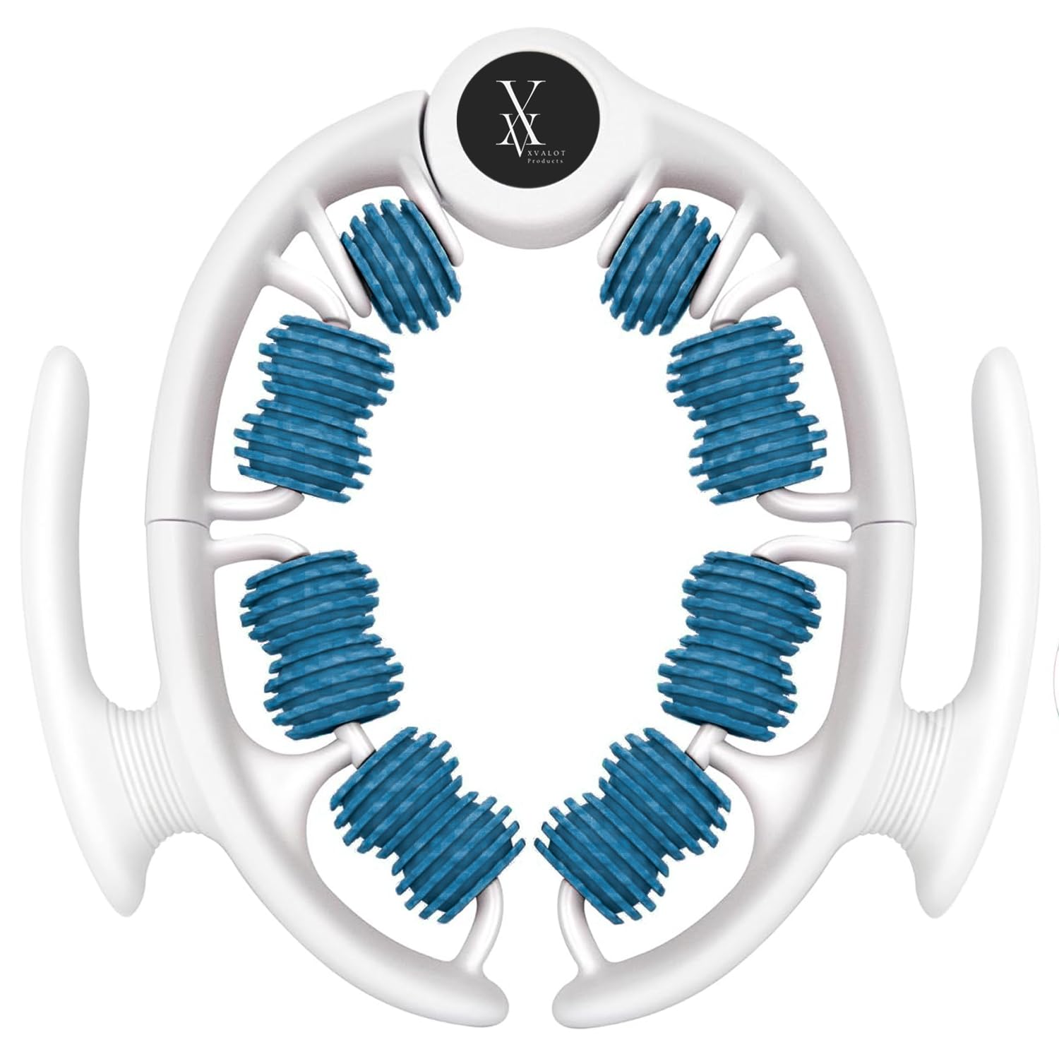 XVALOT PRODUCTS – Manual Anti-Cellulite Massager, Anti-Cellulite Massage Reducer for Cellulite Removal, Lymphatic Drainage, for Legs, Glutees, Arms and Abdomen, Removable. (BLUE)