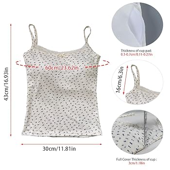 Amazon.com: Girls Floral Print Camisole Crop Top Sleeveless