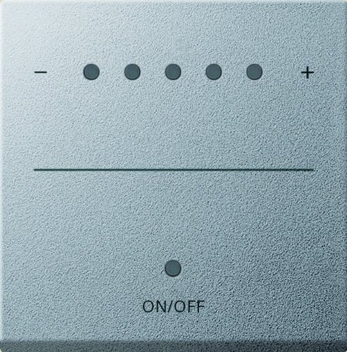 Preisvergleich Produktbild Gira 226026 System2000 Aufsatz Touchdimmer System 55, alu