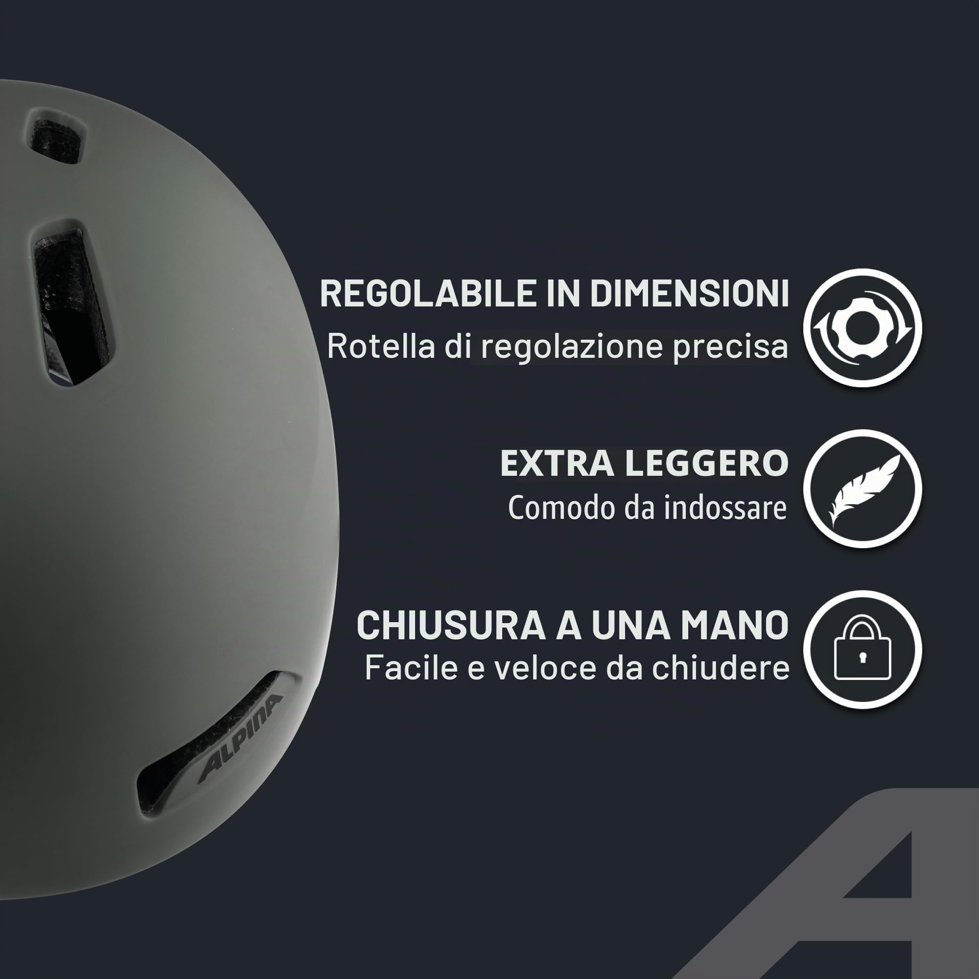 ALPINA HAARLEM, Casco da Bicicletta Unisex Adulto