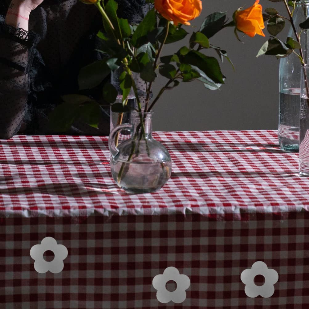 Tovaglie da esterno 12 pezzi Pesi for tovaglie Pesi for tovaglie a fiori in acciaio inossidabile Appendini Clip for tovaglie Morsetti Clip for tavoli da picnic for ristoranti Picnic Matrimoni Staffe m