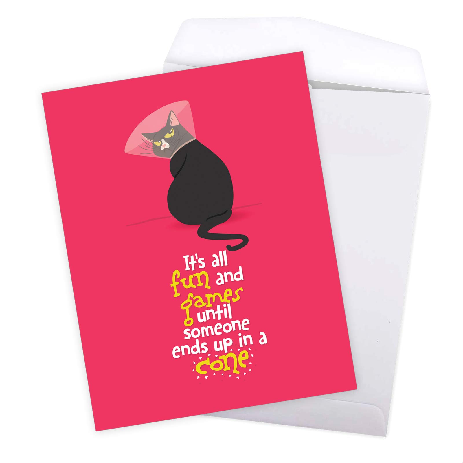Virus Diet - Get Well From All Of Us Card With Envelope (Letterhead 8.5 - View #3