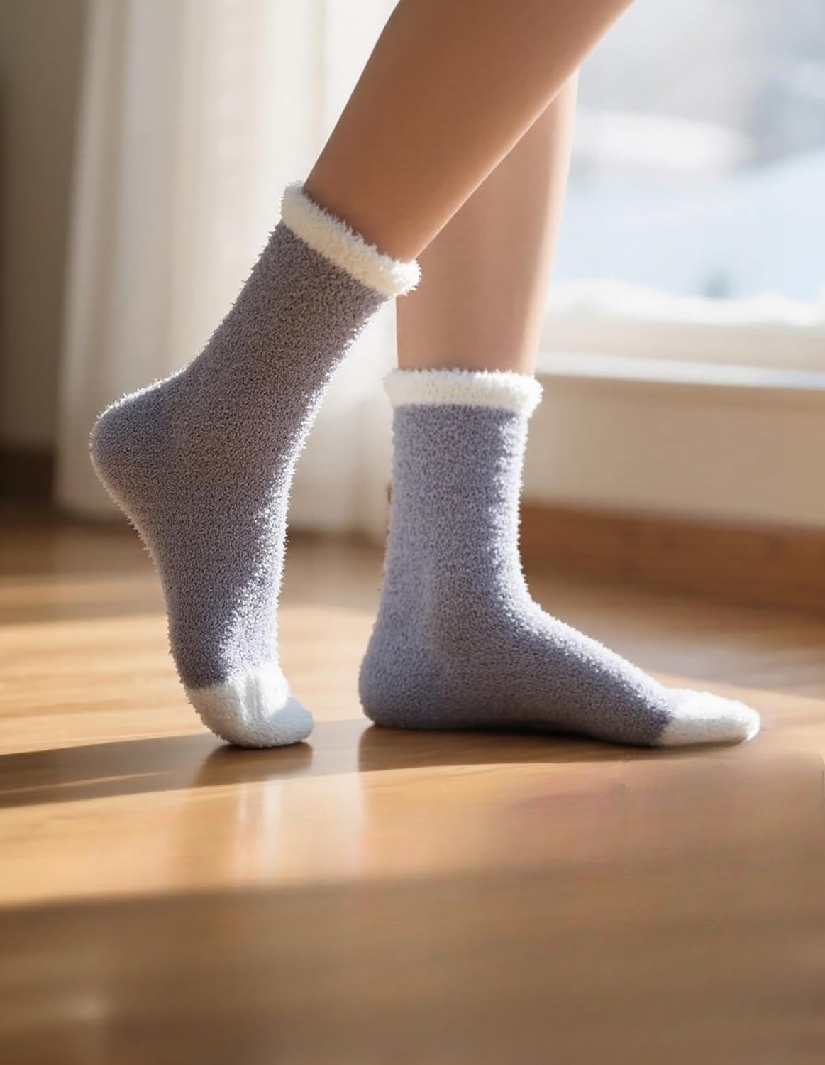 Calzini Invernali, Abbigliamento For La Casa, Regali Caldi E Accoglienti For Le Donne, Morbidi, Da Notte In Tessuto Caldo Morbido