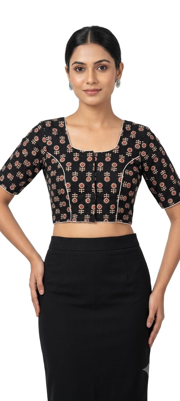 Madhu Creation Cotton Blouses-picture-45