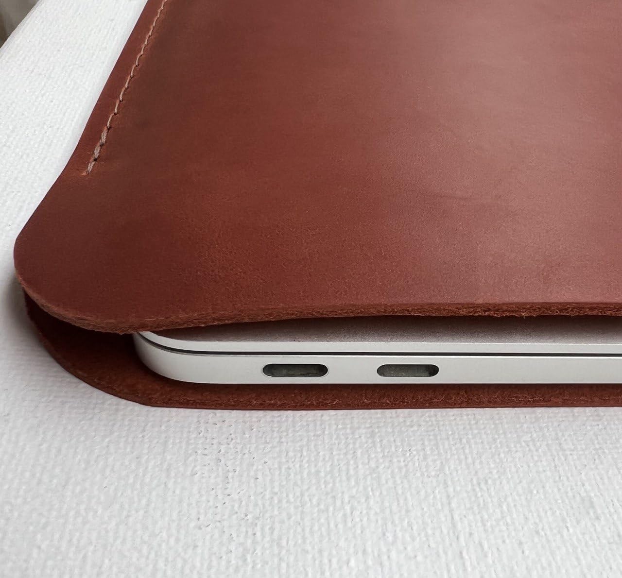 Amazon.com: Genuine Leather Sleeve Case for 13 inch MacBook
