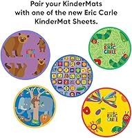 Vista 7 de Alfombrilla de descanso KinderMat para niños pequeños con almohada, grosor de 34 pulgadas, vinilo de 8 mil