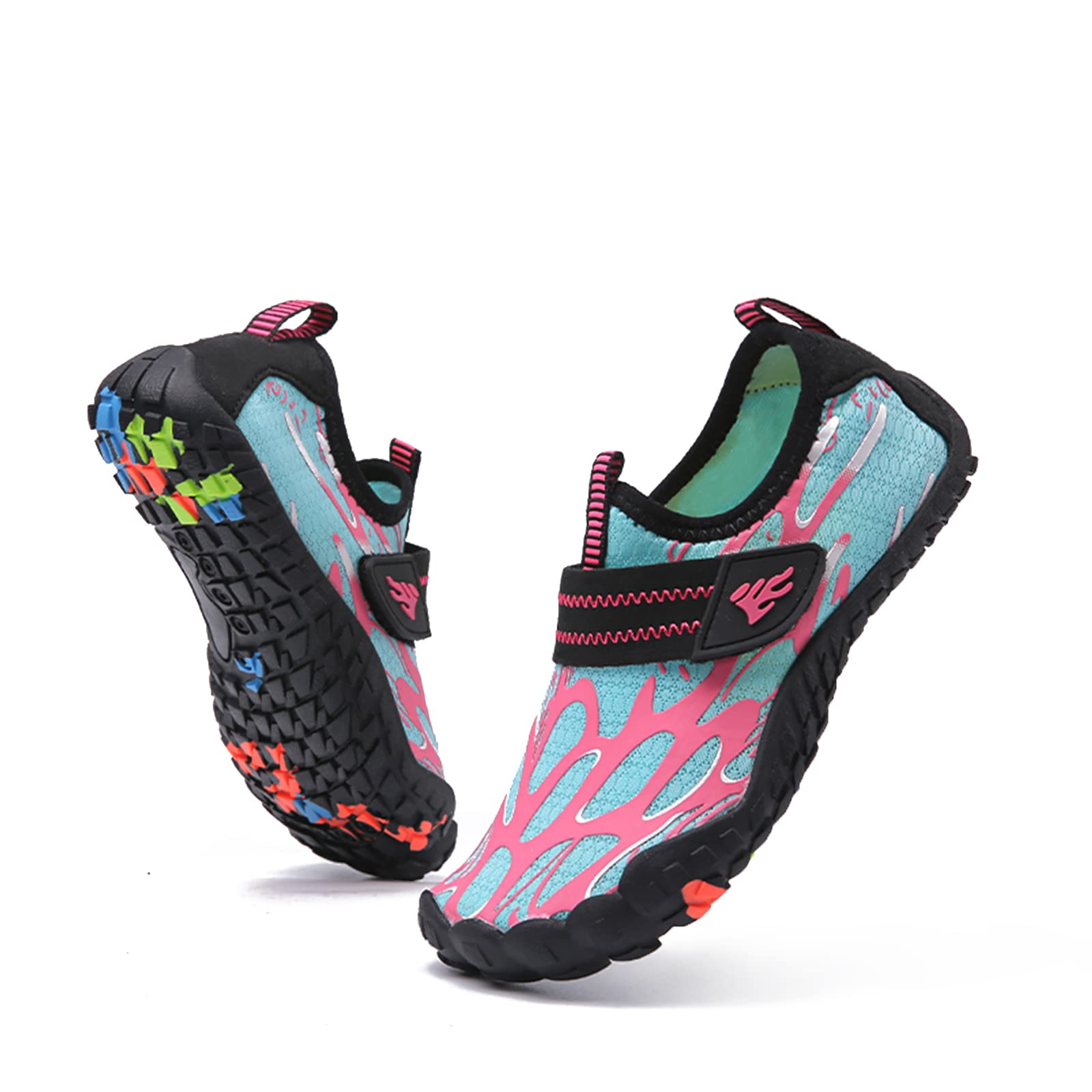 Hanani Zapatos de Agua Niño Escarpines de Baño para Niña Barefoot Calcetines de Natación Niñas Zapatos de Agua de Secado Descalzo Aqua Calcetines Escarpines de Baño