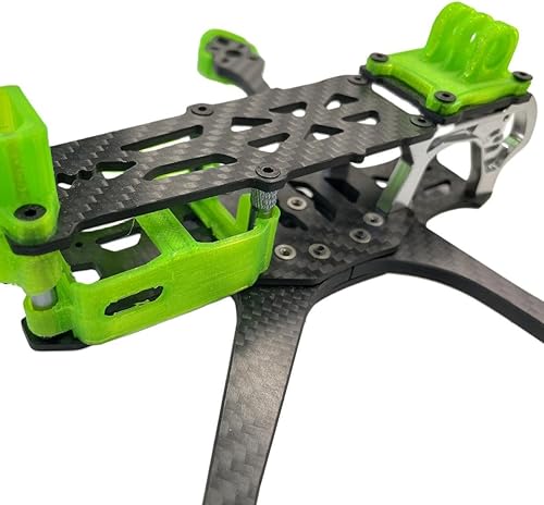 Miniatura 3 de Mark5 HD Analógico Versión Marco 5 pulgadas 0.197 in Brazo FPV Racing Drone Quadcopter Freestyle Para Gallo 9.055 in... (3D Impreso Copia HD Versión)