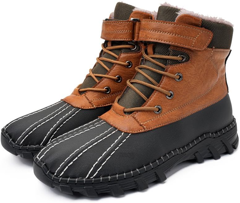 The style 3020 Microfiber Men's causal Fur Boots shoes