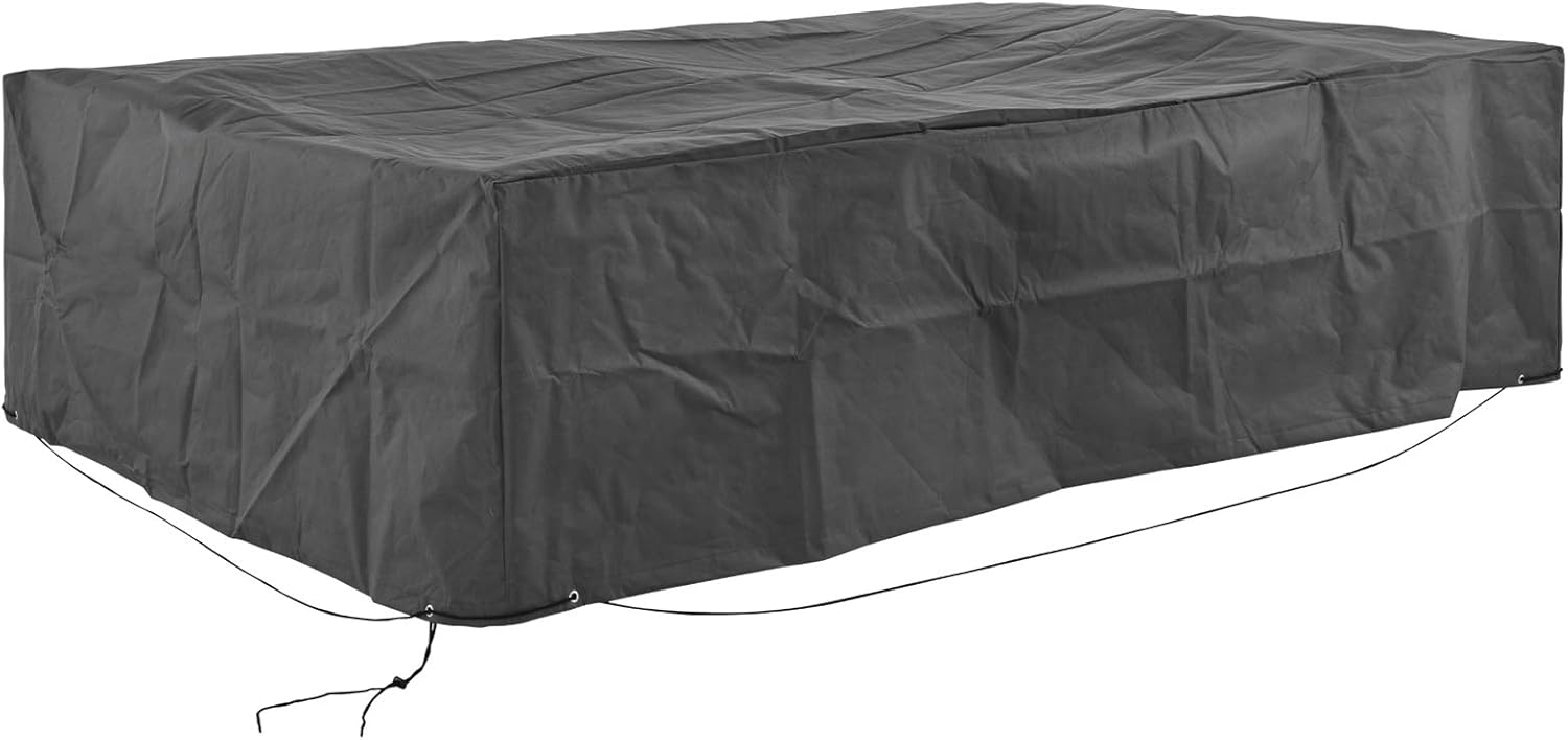 All-Weather Sectional Patio Furniture Cover, Heavy-Duty Waterproof Outdoor Sofa Cover for Deck & Backyard Protection, Universal Fit 3-Piece Set