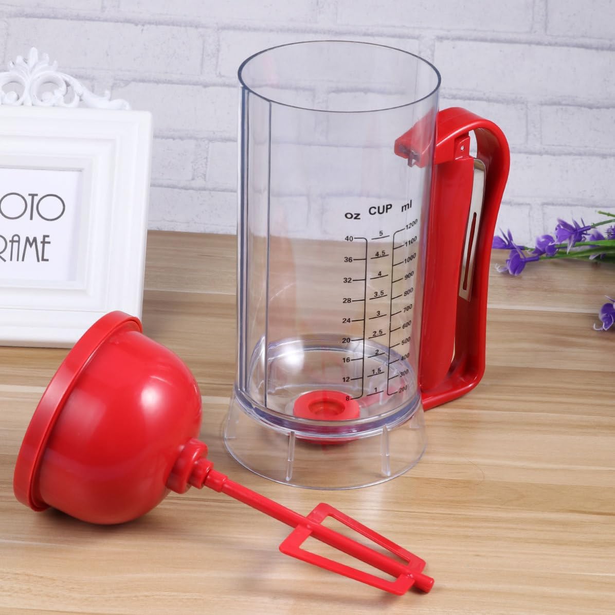 Electric Batter Dispenser with Push Button, Ergonomic Handle, ABS