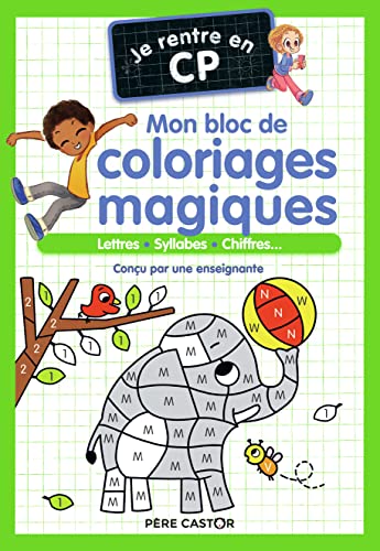 Le bloc de coloriages magiques