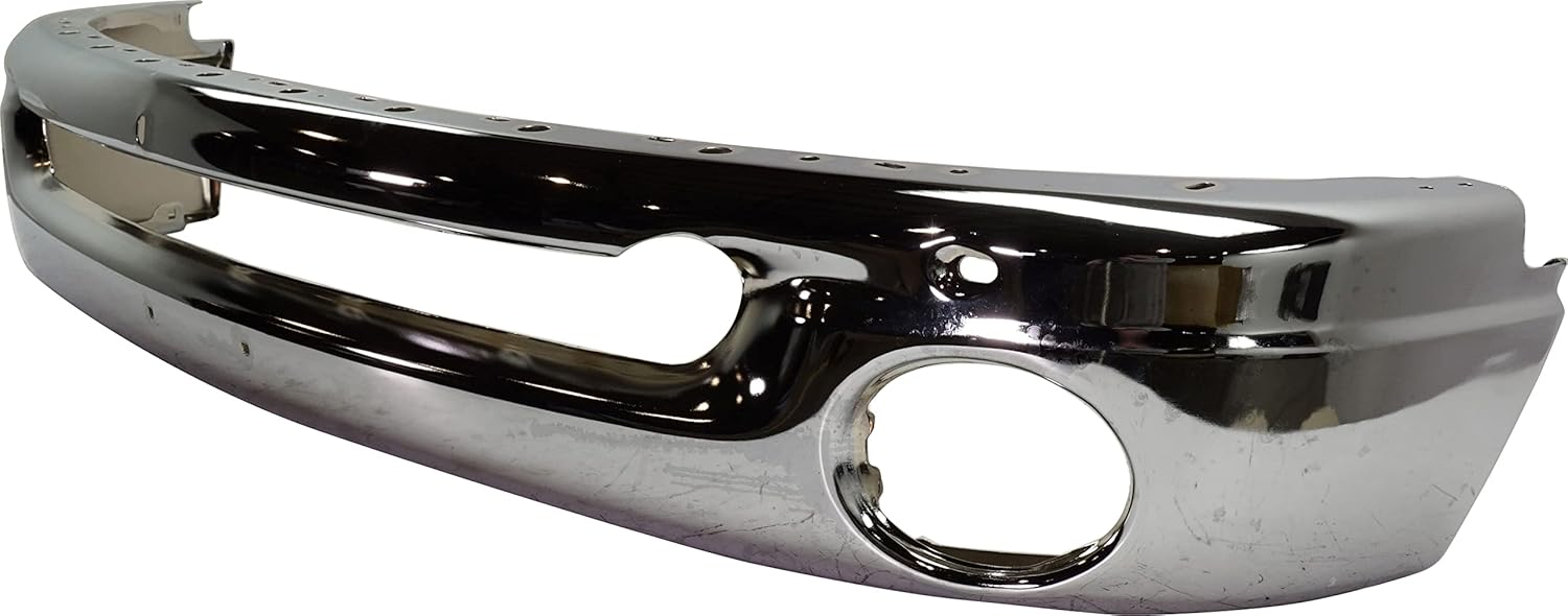 Garage-Pro Front Bumper Replacement for Dodge Ram 1500 2002-2008 New Body Style, Ram 2500 2003-2009, Ram 3500, Chrome Front Bumper Cover CH1002383