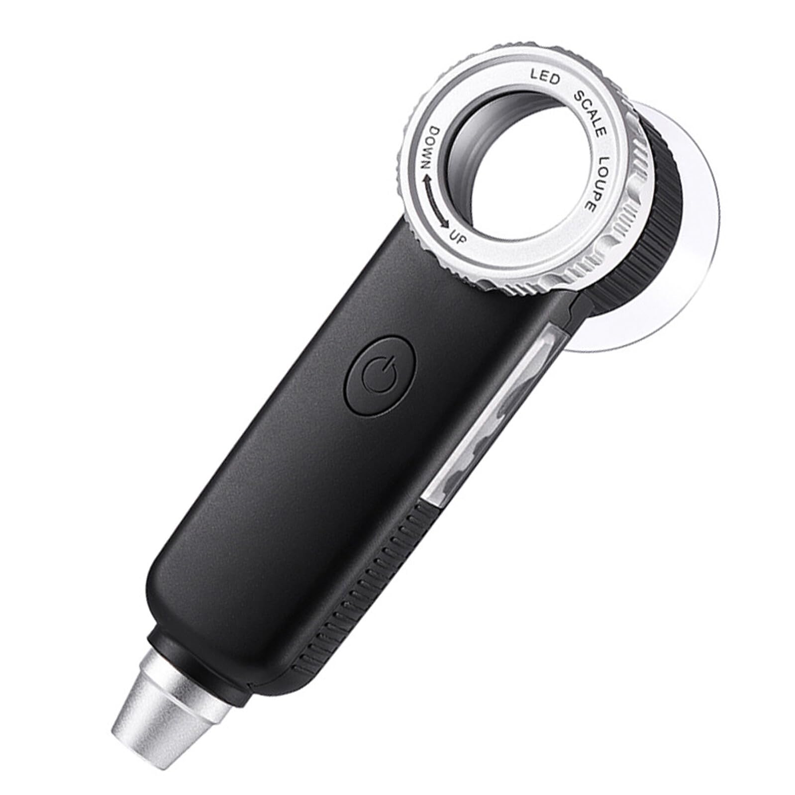 Loupe bijoux rechargeable Hohopeti avec éclairage led et loupe de poche ergonomique portable