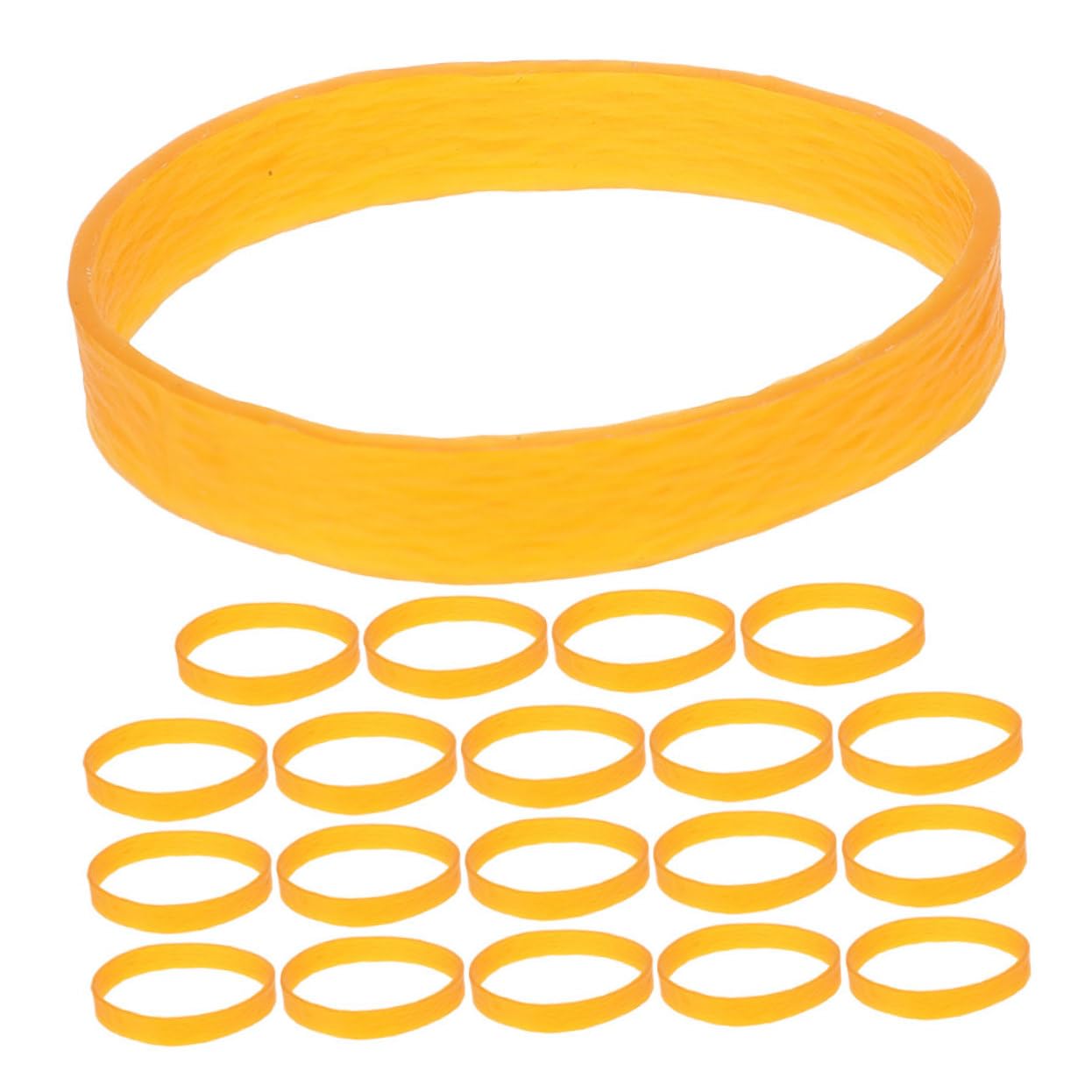 POPETPOP 20pcs Snowboard Brake Retainer Straps Rubber Ski Binding Brake Bands for Secure Snowboard Fastening Easy Installation Sports Accessory