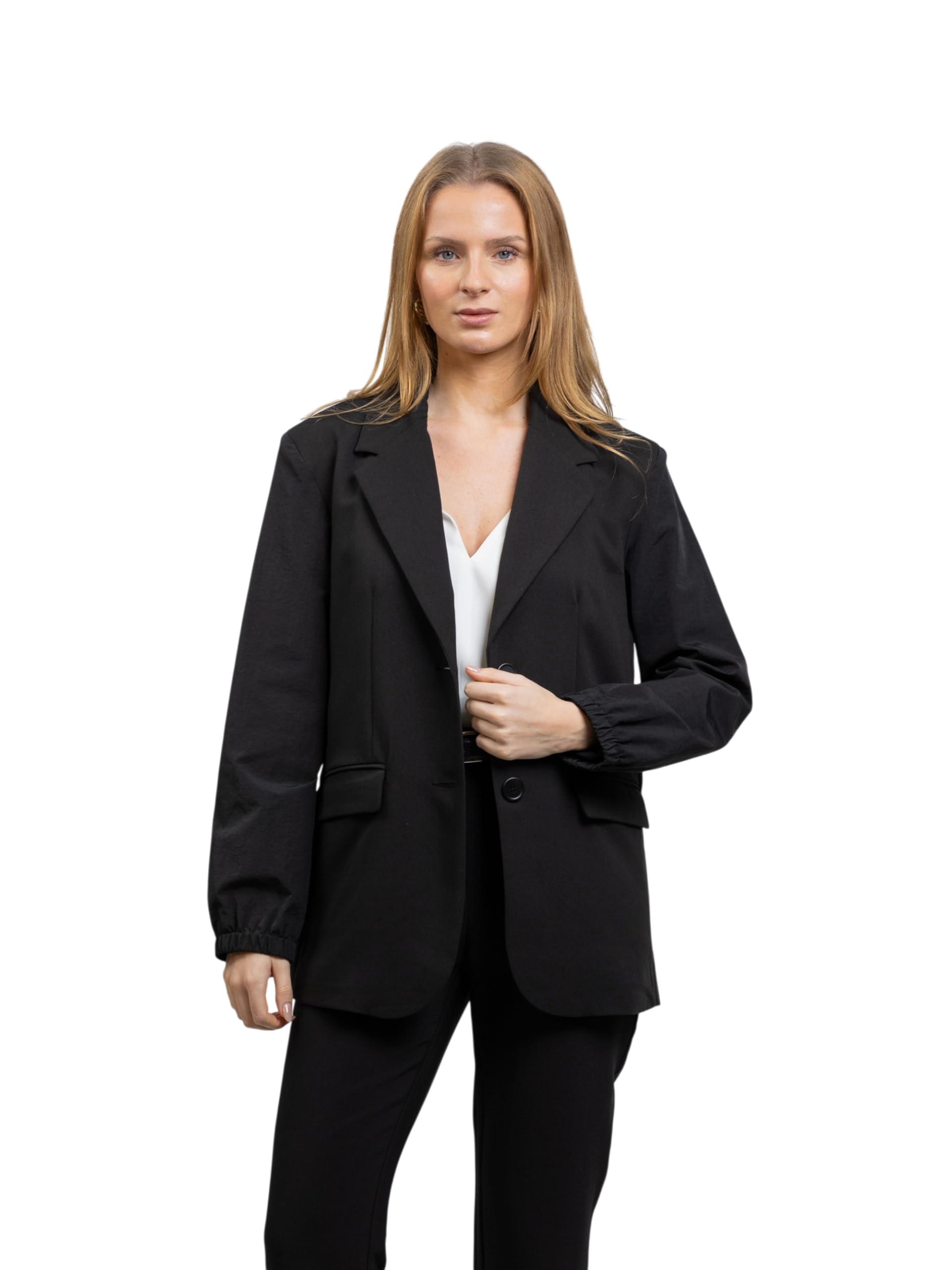 Blazer structuré femme aux épaules structurées veste élégante - 5