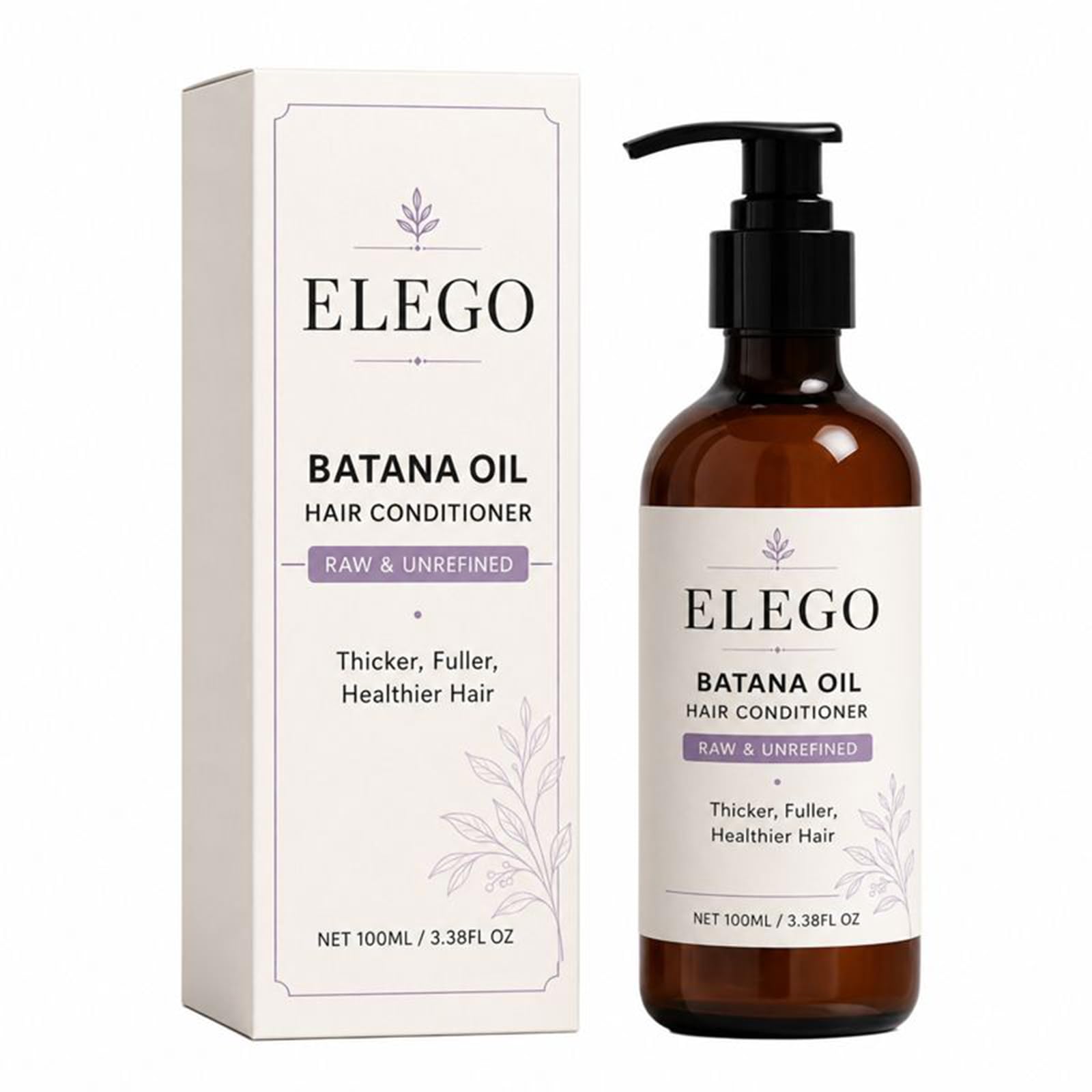 ELEGO Batana Oil Conditioner – Strengthens Weak Hair & Split Ends for Women & Men, Nourishing Formula for Healthier Hair