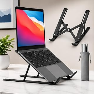 Suporte Portátil para Notebook 10" a 17,3" com 10 Níveis de Regulagem