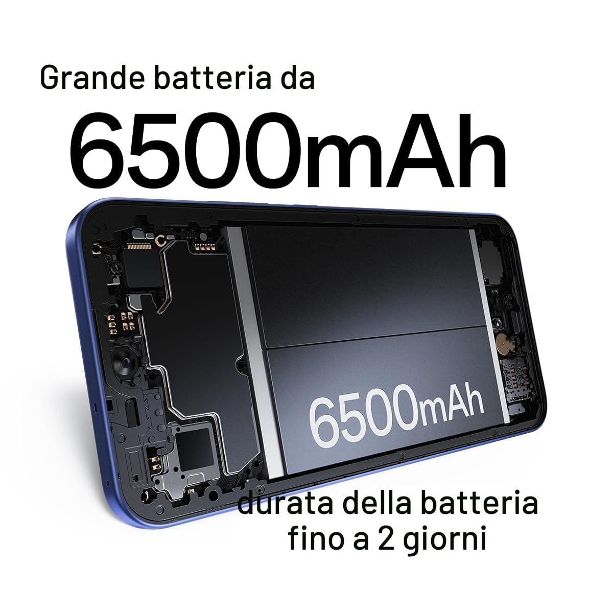 OPPO A6 Pro 5G - Smartphone sbloccato con IA, 8 GB RAM + 256 GB, batteria 6500 mAh, ricarica rapida 80 W, schermo AMOLED 120 Hz, IP69, fotocamera 50 MP AI, Dual SIM, versione spagnola, titanio