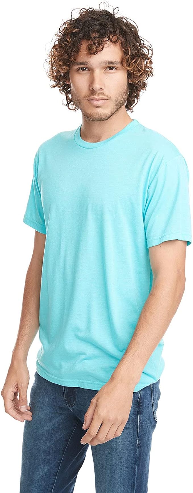 Triblend Crew 2XL TAHITI BLUE 