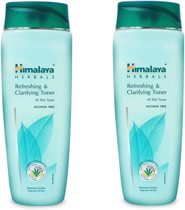 Himalaya Herbals Refreshing and Clarifying Toner, 100ml (Pack of 2)