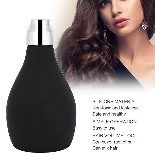 Miniatura 2 de Bomba de pulverización en polvo para construcción del cabello, bombas de fibras espesantes, aplicador de spray para engrosar el cabello, oculta y
