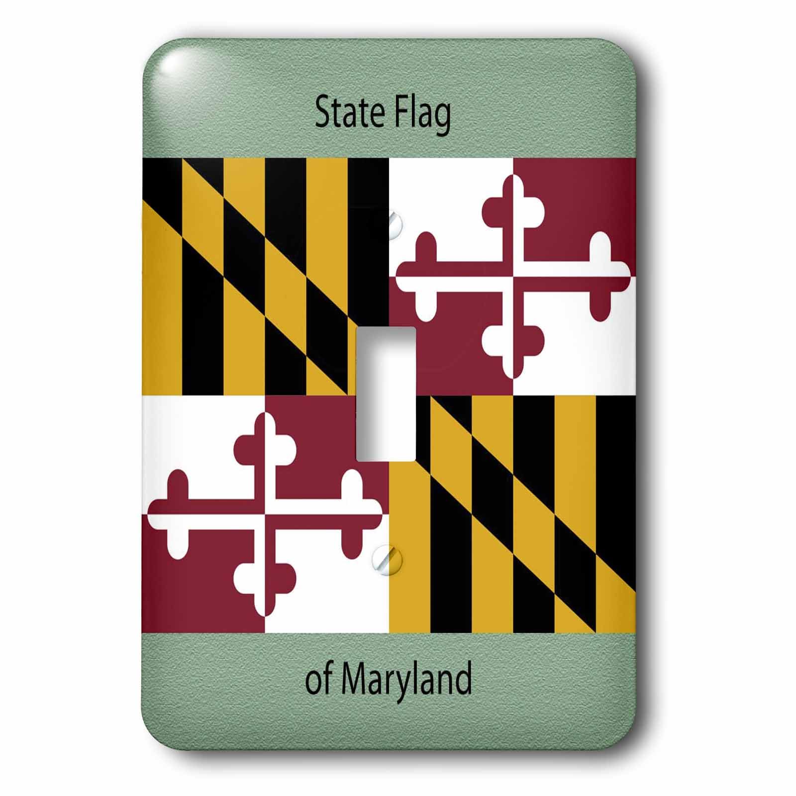 Interrupteur à baïonnette de qualité supérieure 3dRose Maryland LSP_55459_1