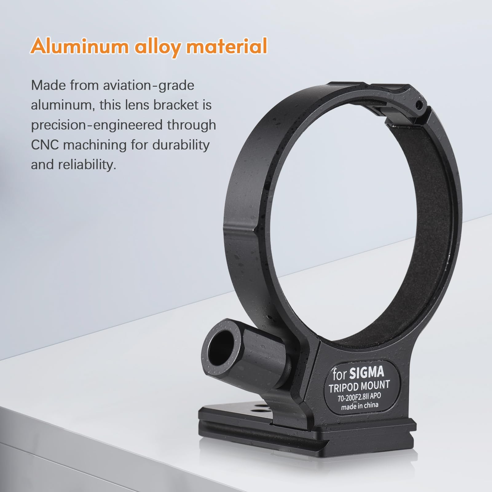 Anello Montaggio Treppiede Per Obiettivo Sigma 70-200mm - Piastra Sgancio Rapido - Foto 13