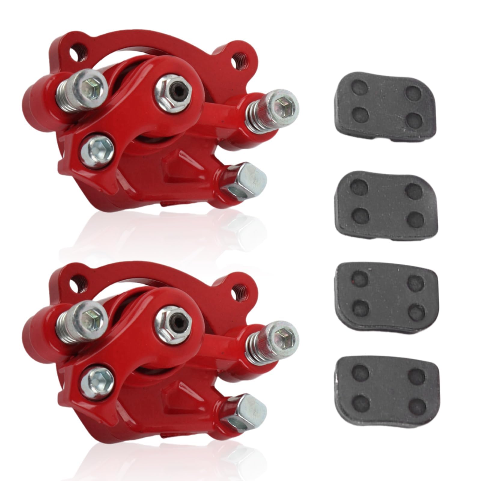 Agatige Freni Disco Minimoto, Pinza Freno Anteriore con Pastiglie Freno Adatta per Mini Moto Cinese Pocket Bike Parts Kid ATV Quad 43cc 47cc 49cc