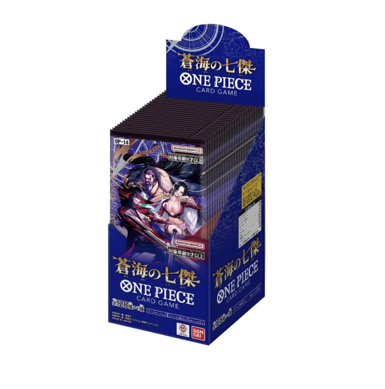 One Piece Card Game - The Seven Warlords of The Sea Booster Display Box OP-14 GIAPPONESE NUOVO & ORIGINALE + BB-Toy-Trades Toploader
