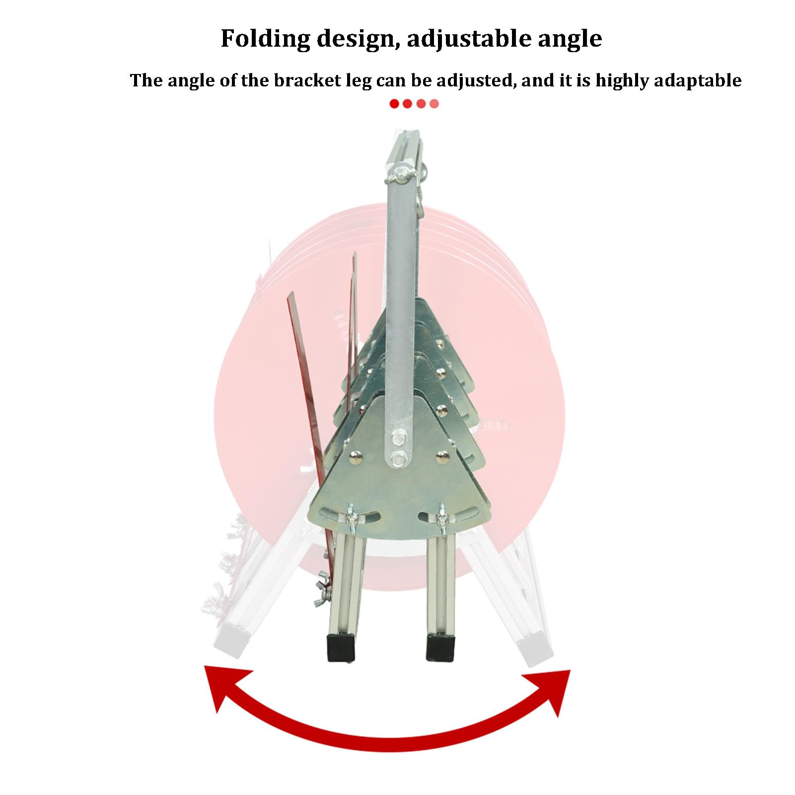 Dispensador de bobinas de Alta Resistencia, Soporte para Cables Ajustable, Adecuado para Aplicaciones eléctricas, industriales y comerciales, diseño de Doble rodamiento, diseño para múltiple