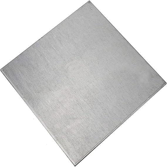 Titanium Sheet Metal Pure Ti Titanium Sheet Foil TA2/GR2 High Purity Experimental Materials Element Science Research 3.9 x 3.9 x 3.9 inches 0.5 x 100 x 100 mm