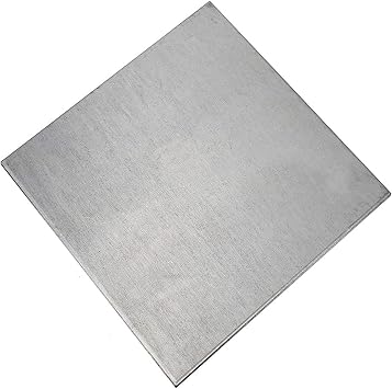 Titanium Sheet Metal Pure Ti Titanium Sheet Foil TA2/GR2 High Purity Experimental Materials Element Science Research 3.9 x 3.9 x 3.9 inches 0.5 x 100 x 100 mm