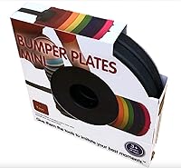 Vista 1 de WOD Toys Placas de parachoques de colores mini – Placas de parachoques adicionales para la barra Mini – Juguetes de fitness seguros y duraderos