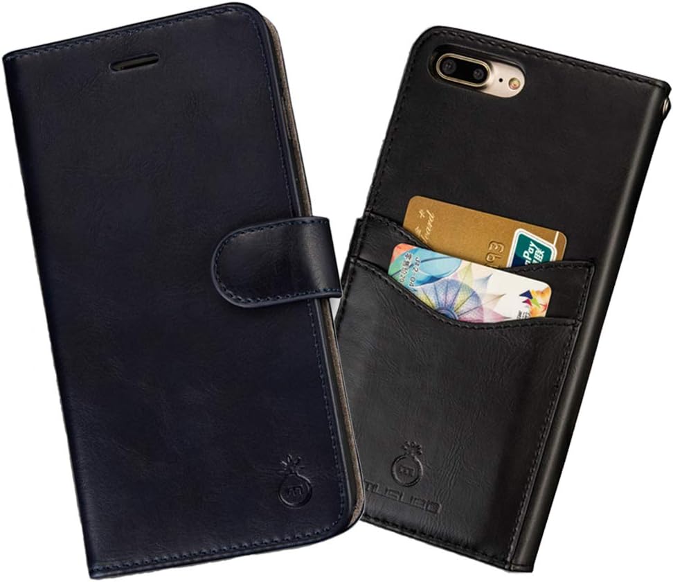 Mens Wallet Case for iPhone X, iPhone X Wallet Phone Case Leather Phone Case for iPhone X,Folio Flip Cell Cover Detachable Slim Case iPhone Magnetic Wallet with Card Slots Cash Pocket iPhone Box Case