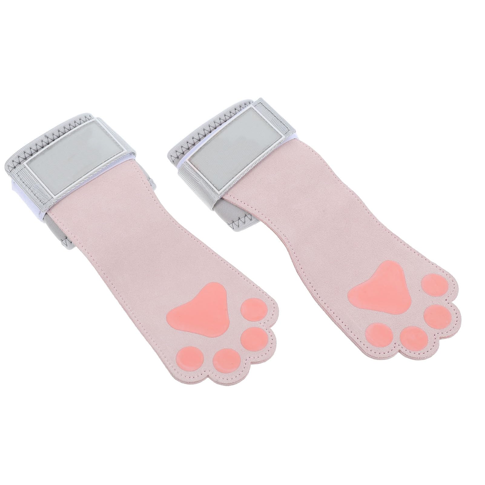 Fasce da Polso per Sollevamento Pesi Rosa, 2 Pezzi, Pelle Bovina | Supporto Rapido al Polso, per Allenamento Forza e Fitness, Taglio Donna, Presa Stabile
