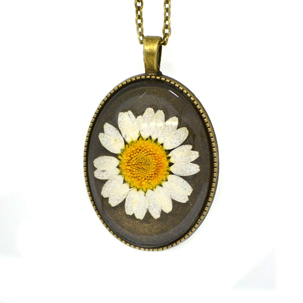 myBageecha- Natural Dried Flower Serene Bloom Necklace (B07MPC6TSK) Amazon Price History, Amazon Price Tracker