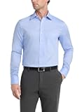 Men's Regular Fit Non Iron Solid Dress Shirt - Amazon Exclusive