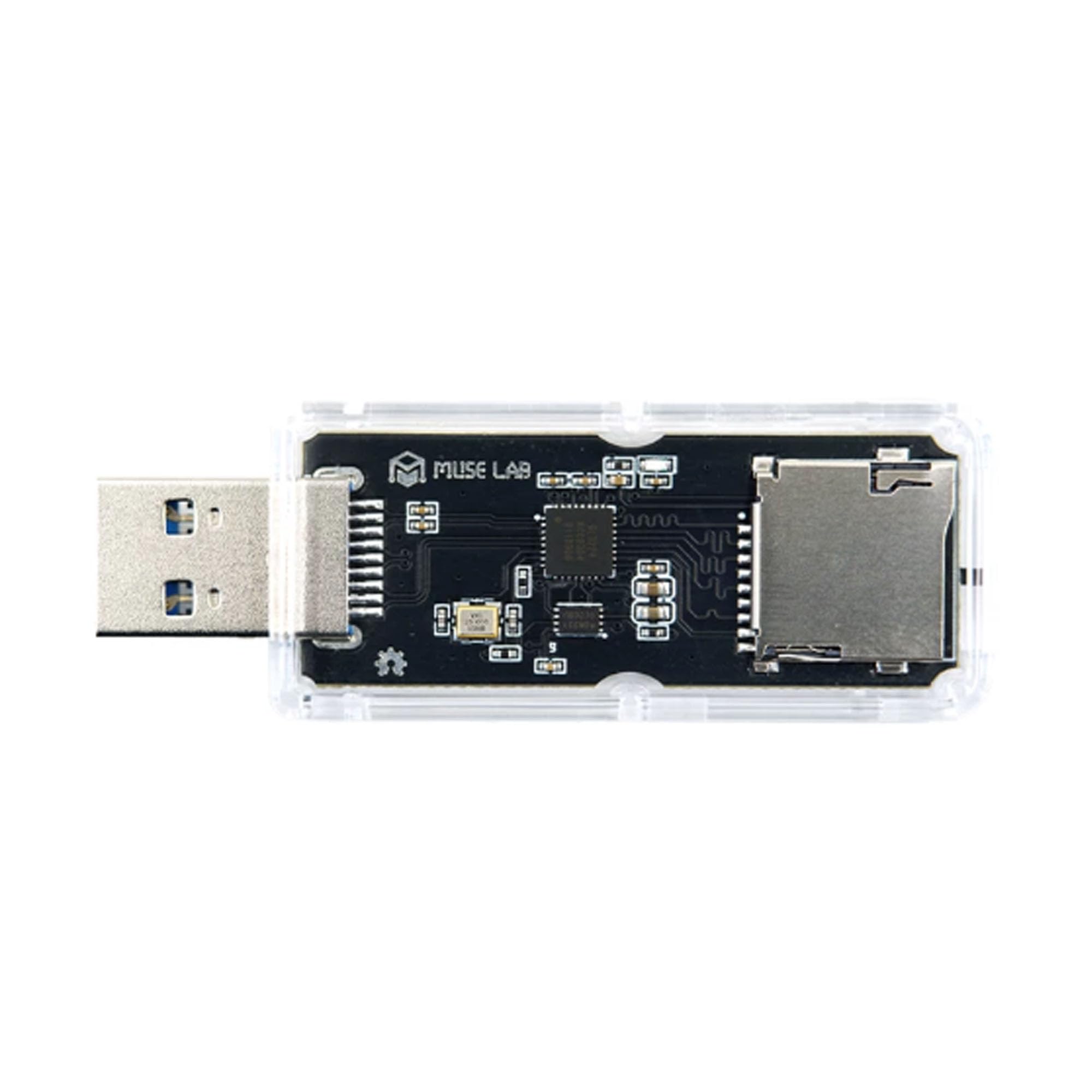 Lettore di schede SD USB 3.0 GL3224, hardware open source, velocità di trasferimento fino a 100 MB/s, con interruttore di protezione da scrittura (5)