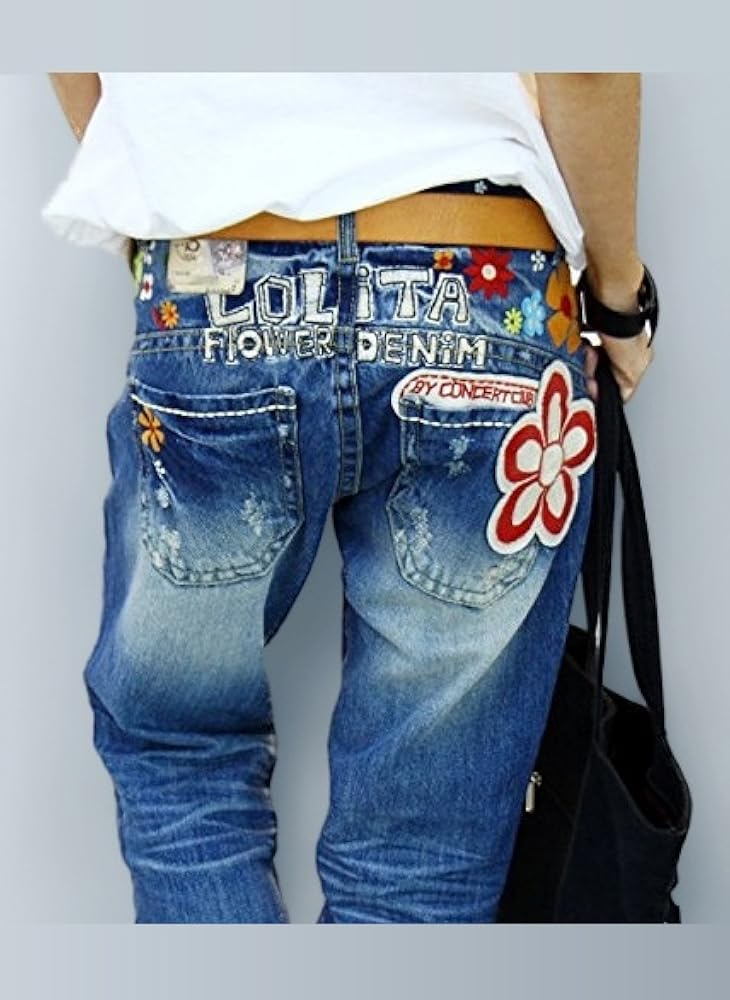 値下げ‼️【新品未使用】LOLITA JEANS ジーンズ XS LOLITAJEANS - ロリータ LOLITA JEANS クロップドパンツ サイズ