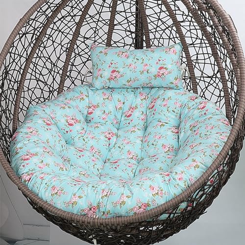 Tapis doux pour fauteuil suspendu qui élimine les douleurs de dos sur les chaises de jardin