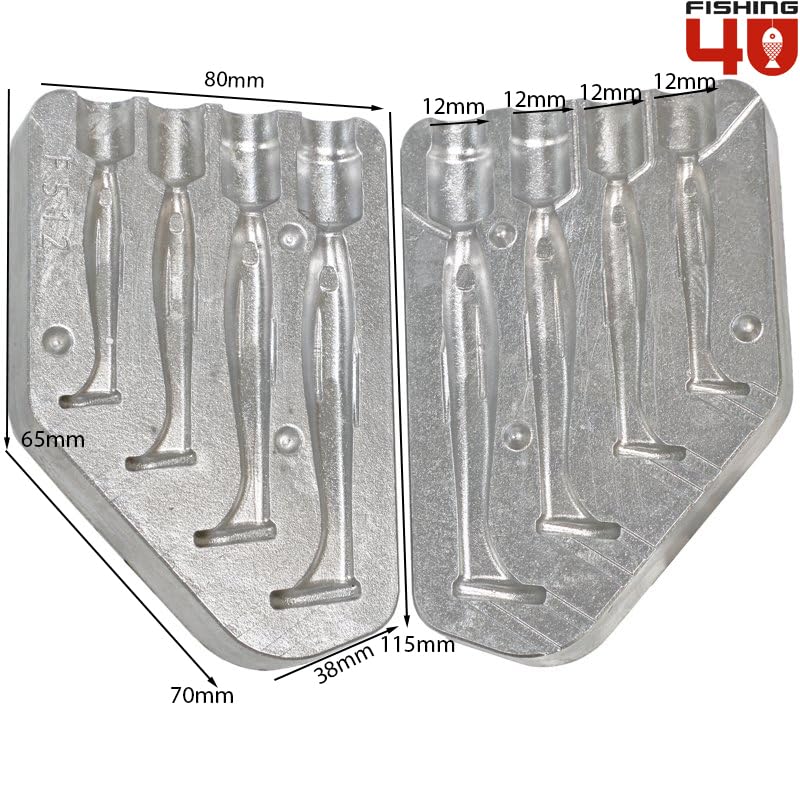 Leurre de natation souple en silicone pour leurre de pêche 50-60-70-80 mm