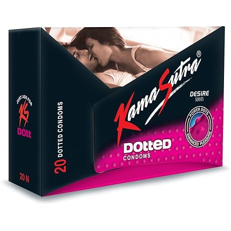 Unleash Explosive Sensations with Kama Sutra Dotted Condoms