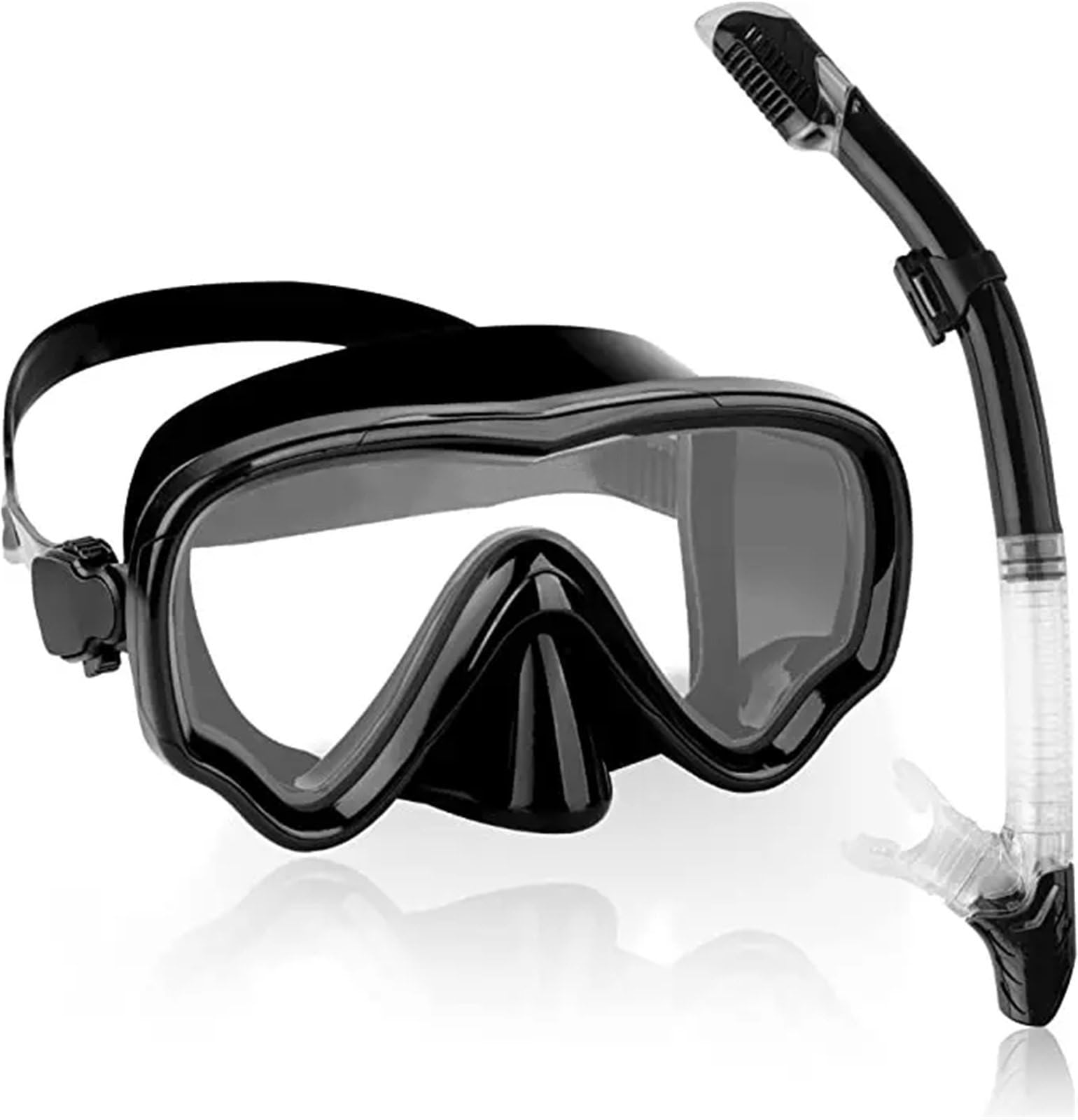 Buceo Máscara de Snorkel Máscara de Buceo y Snorkel Gafas de Buceo Gafas de natación Conjunto de Tubo de Buceo Snorkel Niño Unisex