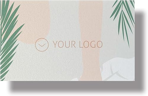 Miniatura 7 de Tarjetas de visita impresas personalizadas, papel grueso resistente de 300 GSM, 3.5 x 2 pulgadas, 100% (100 hojas)