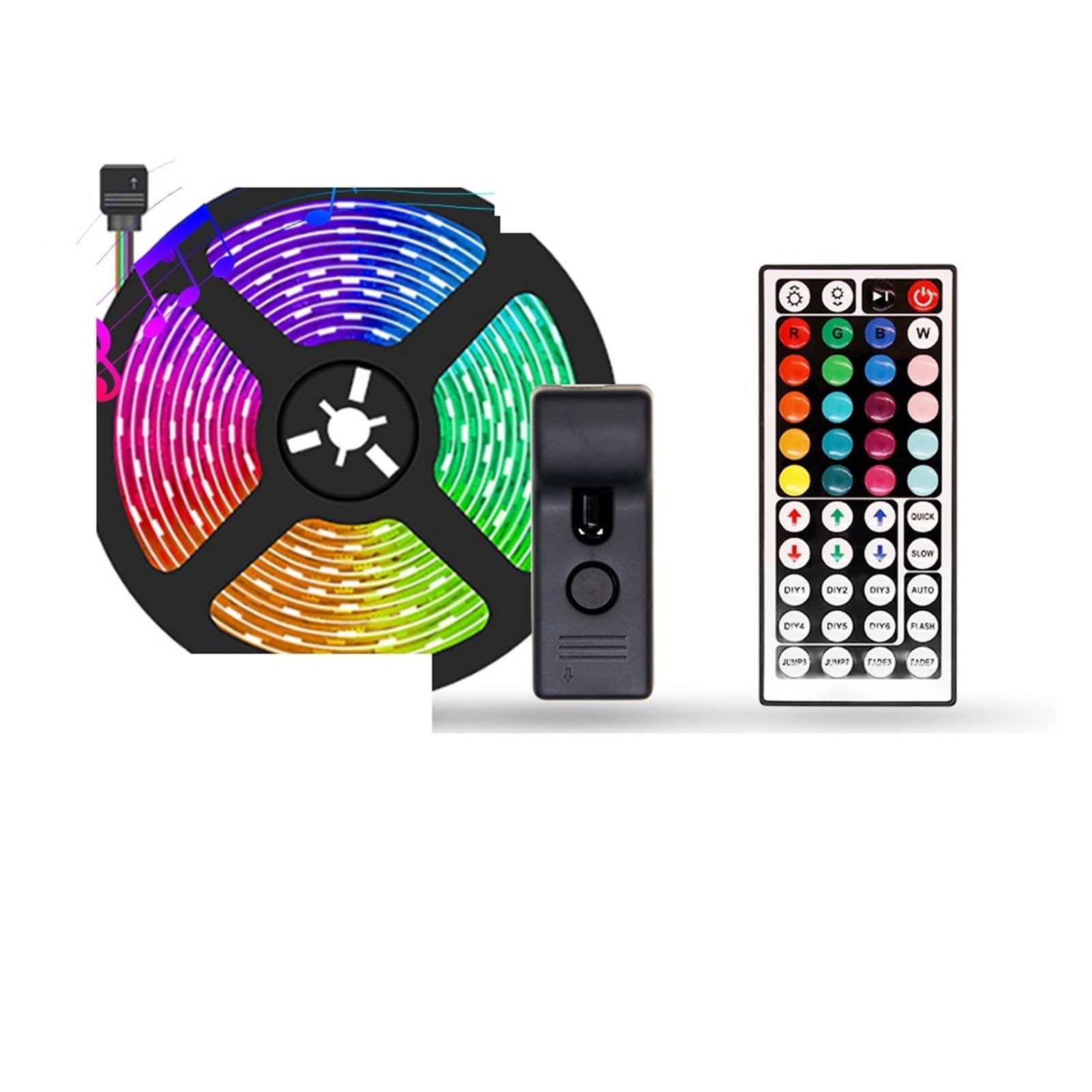 Bande lumineuse RGB pour réduire la fatigue visuelle devant la télévision