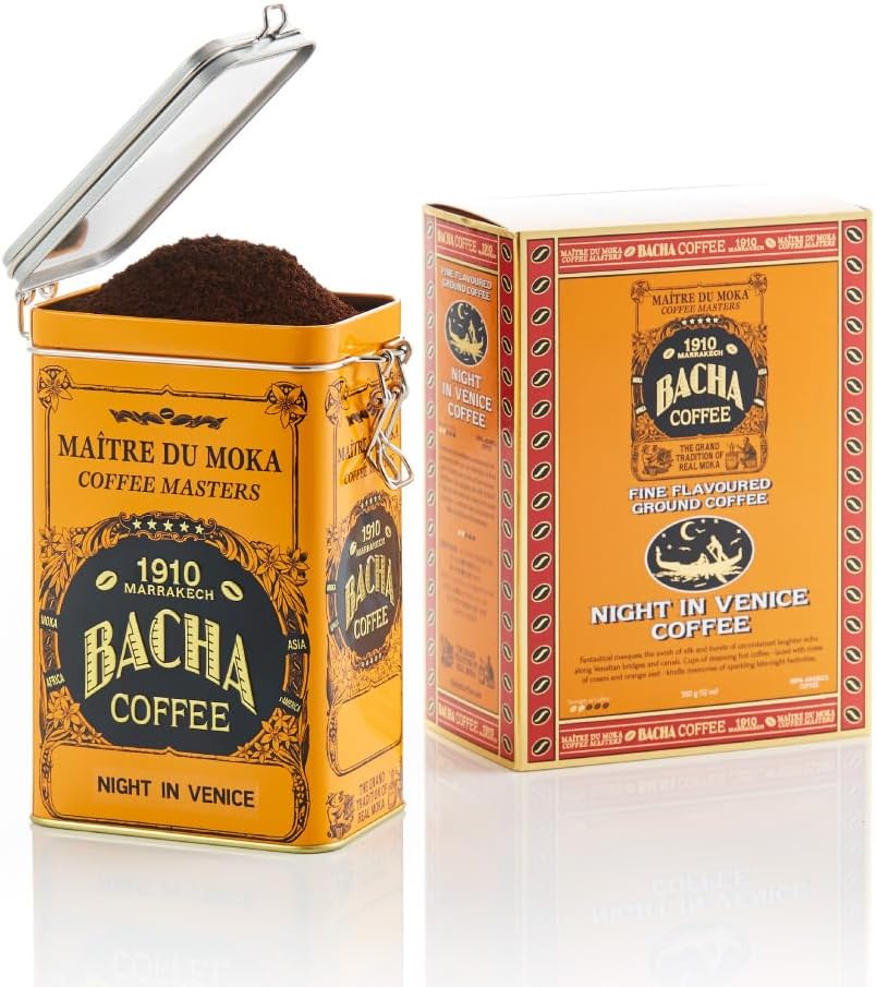 Bacha Coffee（バシャコーヒー） | ナイト・イン・ヴェニス ファインフレーバーコーヒー（挽き豆）, オートグラフコレクション, 100% Arabica Ground Beans, Medium Roast, 350g