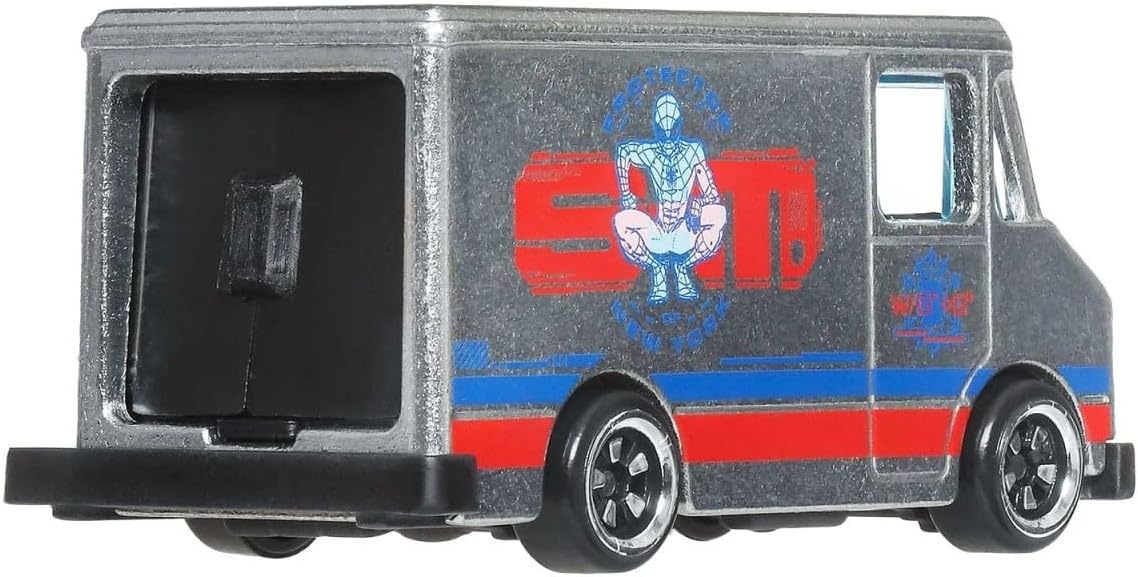 Hot Wheels Silver Series Spider Man Combat Medic [Silver] 5/5, 1:64 Scale Diecast Toy Vehicle
