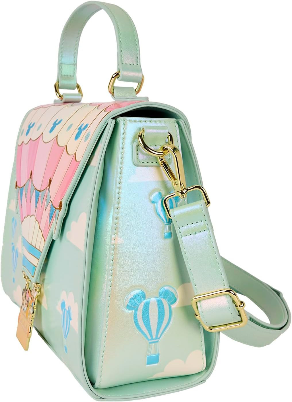 Loungefly Disney Mickey & Friends Hot Air Balloon Crossbody Bag - Image 2